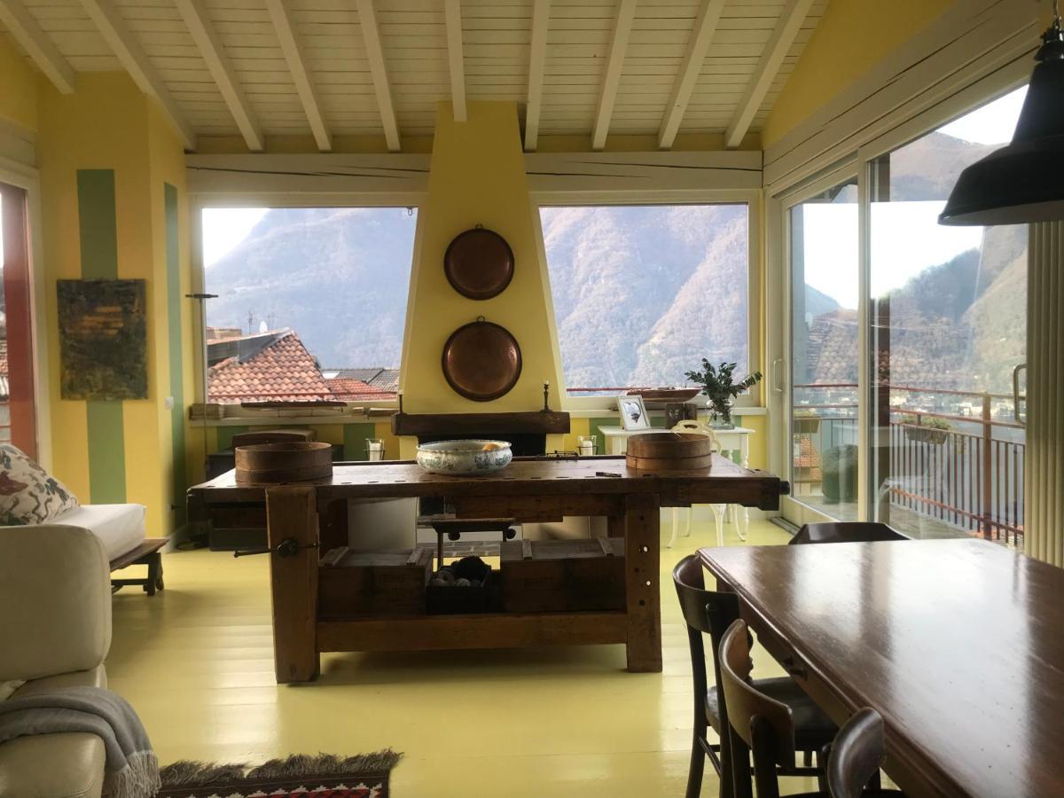 Le Vetrate Sul Lago Lake Como Amazing View Nesso Exterior foto