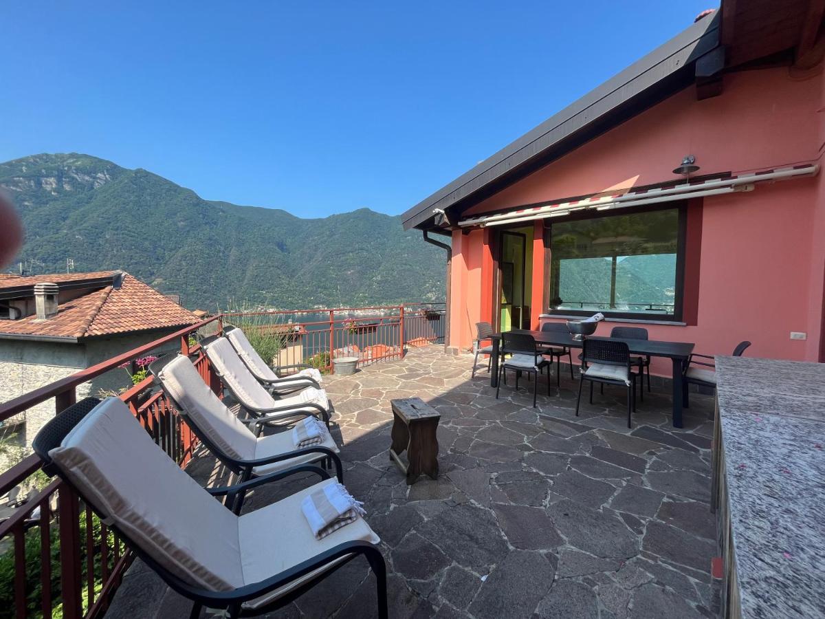 Le Vetrate Sul Lago Lake Como Amazing View Nesso Exterior foto